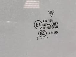 PORSCHE Porsche Boxster 981 left front door glass 98154251101 door window front left — thumbnail 4