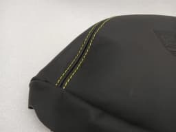 PORSCHE PORSCHE 911 991 LWB SEAT COVERS LOGO RACING YELLOW SEATS TRIM CREST YELLOW — thumbnail 5
