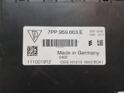 PORSCHE Porsche Cayman 981 electronic module 7PP959663E control unit — thumbnail 2
