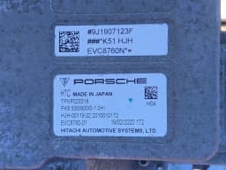 PORSCHE Porsche Taycan Turbo 9J Engine PAD300043 Rear Engine EBE — thumbnail 8