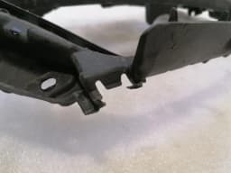 PORSCHE Porsche Cayman 718 GT4 front bumper left holder bracket 982807697 holder carrier — thumbnail 5