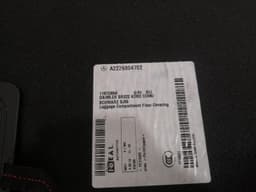 MERCEDES-BENZ Mercedes S W222 Boat Luggage Compartment Cover A2226804702 Trim 9J36 — thumbnail 5