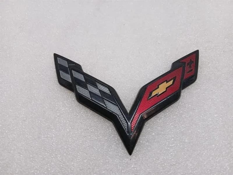 CHEVROLET Chevrolet Corvette C7 Flag Emblem Badge 23168615 Logo Badge