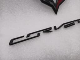CHEVROLET Chevrolet Corvette C7 Flag Emblem Badge 23168615 Logo Badge — thumbnail 5