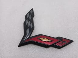 CHEVROLET Chevrolet Corvette C7 Flag Emblem Badge 23168615 Logo Badge — thumbnail 9