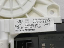 PORSCHE Porsche Boxster 987 door window motor set 99762418106 window regulator motor set — thumbnail 6