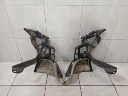 PORSCHE Porsche Cayman 981 holder bracket 98150563101 rear bumper set holder carrier set — thumbnail 5