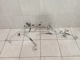 PORSCHE Porsche Cayman 981 A/C pipe 99157309402 LHD SET air conditioning line air conditioning — thumbnail 1