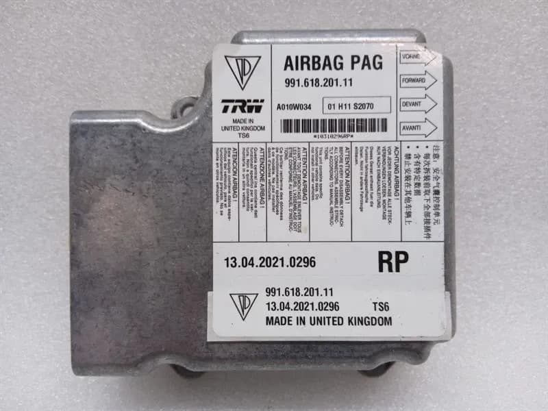 Porsche Cayman 718 GT4 Safety Module ECU 99161820111 Air Control Unit SRS