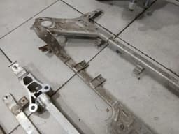 PORSCHE Porsche Taycan 9J subframe rear 9J1599030H axle frame rear axle — thumbnail 4