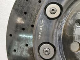 LAMBORGHINI Lamborghini Huracan LP640 EVO brake disc rear 4S0615602B brake disc rear — thumbnail 4