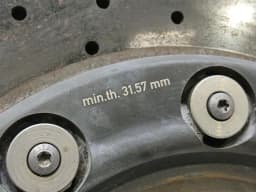 LAMBORGHINI Lamborghini Huracan LP640 EVO brake disc rear 4S0615601C brake disc rear — thumbnail 4