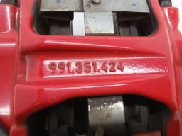 PORSCHE Porsche 911 991 brake caliper 9P1615106B 4S front set brake caliper front set — thumbnail 8