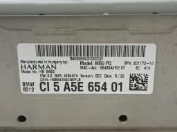 BMW BMW 3 SERIES M3 G80 G20 5A5E654 HEAD UNIT HIGH 3 65125A69490 65125B48520 — thumbnail 3