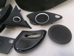 AUDI AUDI R8 TYPE 42 V10 5.2 SPYDER BANG OLUFSEN SPEAKER GRILL RHD SET Trim — thumbnail 2