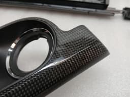 PORSCHE Porsche Cayman 718 GT4 cup holder 99155298503 carbon set right hand drive RHD — thumbnail 8
