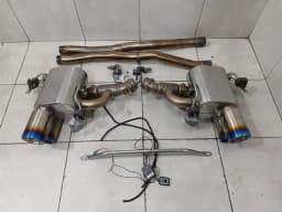 FERRARI Ferrari California F149 08-14 4.3 Exhaust Silencer Power Craft Japan Exhaust — thumbnail 1