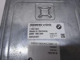 BMW BMW M6 M5 E63 Engine ECU Set 7837831 DME Engine Control Unit Set S85 12147842121 — thumbnail 7