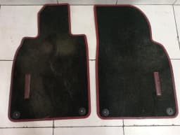 PORSCHE Porsche Cayman 981 GT4 Floor Mats LHD Floor Mats LEATHER — thumbnail 2