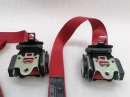 PORSCHE Porsche 911 997 Front Seatbelt Set 99780303302 Seat Belt Red Coupe — thumbnail 4