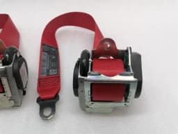 PORSCHE Porsche 911 997 Front Seatbelt Set 99780303302 Seat Belt Red Coupe — thumbnail 5