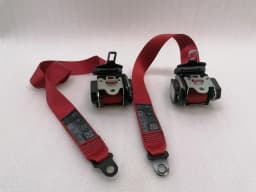 PORSCHE Porsche 911 997 Front Seatbelt Set 99780303302 Seat Belt Red Coupe — thumbnail 10