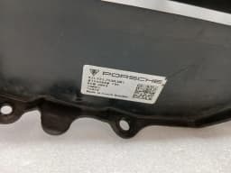 PORSCHE Porsche Taycan radiator grille flap 9J1121753D air duct damaged — thumbnail 5
