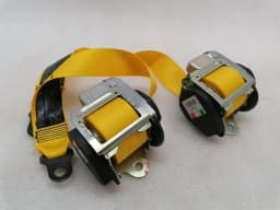 PORSCHE Porsche Cayman 987 Seatbelt Set Racing Yellow 98780303303 Seat Belt Set — thumbnail 2