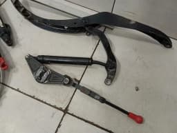 PORSCHE Porsche Boxster 986 boat hinge 98656157201 set tailgate hinge — thumbnail 6