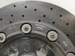 AUDI Audi R8 4S ceramic left brake disc rear 4S0615601A brake disc rear 356 mm — thumbnail 4