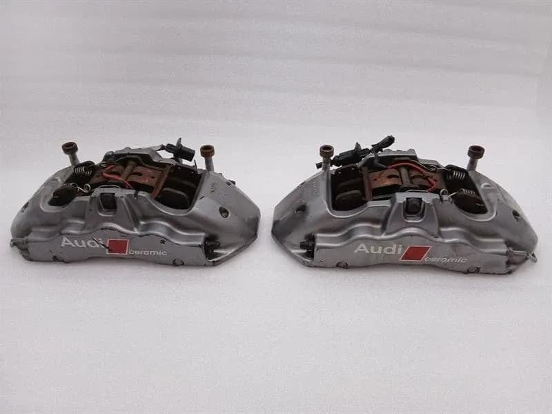 AUDI R8 4S PERFORMANCE BRAKE CALIPERS 4S0615107 FRONT SET BRAKE CALIPER CERAMIC