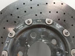 AUDI Audi R8 4S ceramic left left brake disc front 4S0615301A brake disc front — thumbnail 2