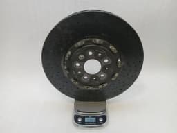 FERRARI Ferrari California F149 08-14 Brake Disc Front 274233 Brake Disc CCM CERAMIC — thumbnail 1