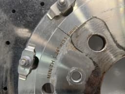 FERRARI Ferrari California F149 08-14 4.3 brake disc rear 282121 brake disc ceramic — thumbnail 4