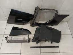 AUDI AUDI R8 4S V10 RWD Cover 4S8853337 Trim RADIATOR LEFT SIDE SET — thumbnail 2
