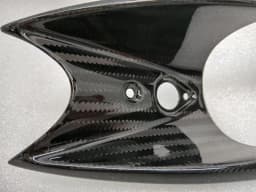 LAMBORGHINI PAGANI HUAYRA External Headlight Cover 002652E Fairing Front CARBON OEM — thumbnail 3