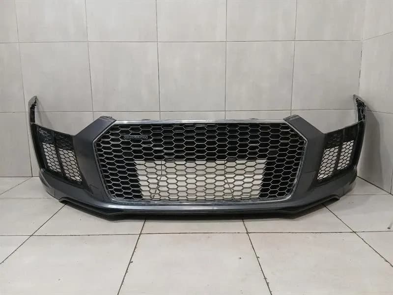 AUDI AUDI R8 4S PLUS CARBON FRONT BUMPER 4S0807103 FRONT BUMPER COMPLETE GRILL