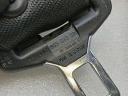PORSCHE Porsche Boxster 986 front seat belt 98680303303 seat belt belt front set — thumbnail 4
