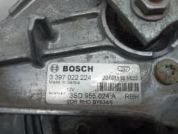BENTLEY Bentley Continental GTC 18-24 3S 3SD Wiper Linkage 3SD955120 RHD Wiper Motor — thumbnail 6