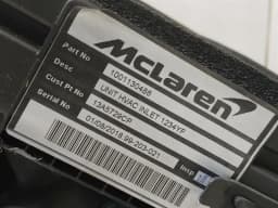 MCLAREN McLaren 720S Coupe Heater Blower SET Engine Heater Blower — thumbnail 6