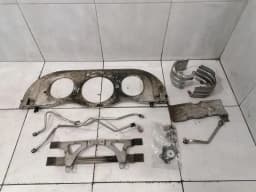 PORSCHE Porsche 911 996 Turbo Oil Lines 99610721676 Intake Line 99637501300 Bracket — thumbnail 6