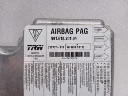 PORSCHE Porsche Cayman 981 Safety Module ECU 99161820104 Air Control Unit SRS — thumbnail 8