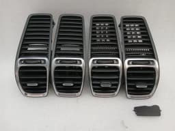 PORSCHE Porsche Boxster 981 air vent set 98155214102 ventilation nozzle ventilation grille set — thumbnail 2