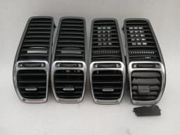 PORSCHE Porsche Boxster 981 air vent set 98155214102 ventilation nozzle ventilation grille set — thumbnail 1