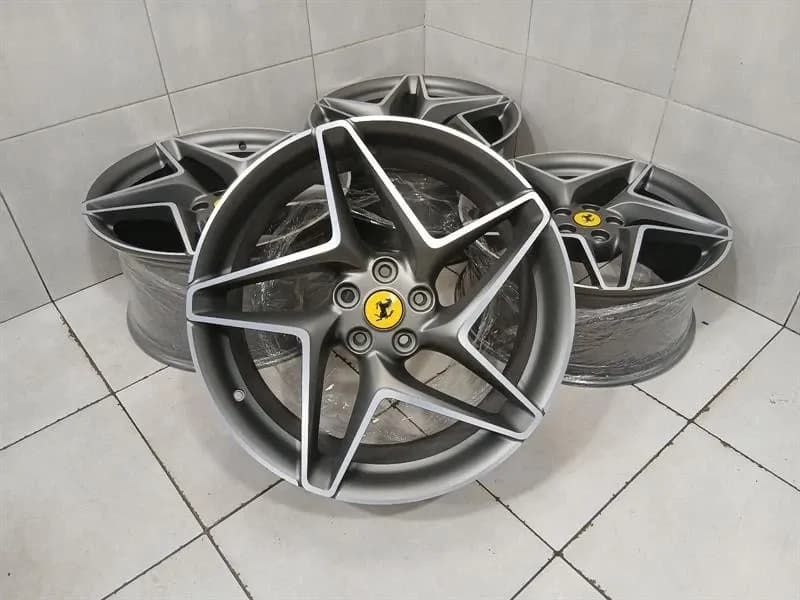 FERRARI 20 Ferrari F8 F142MFL Alloy Wheel Set 861242 Rims Set FORGED 861251