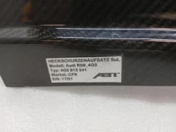 AUDI Audi RS6 Body Moulding 4G0813241 ABT RS6 Carbon Strip — thumbnail 2