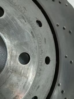 AUDI Audi RS5 8T Brake Disc Front Set 8T0615301 Front Brake Disc 365X34MM 5/112 — thumbnail 6