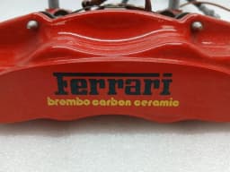 FERRARI Ferrari California F149 08-14 Rear Right Brake Caliper 246908 Brake Caliper Re CCM — thumbnail 2