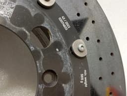 PORSCHE Porsche 911 992 GT3 brake disc rear 9GT615602D defective brake disc rear — thumbnail 5
