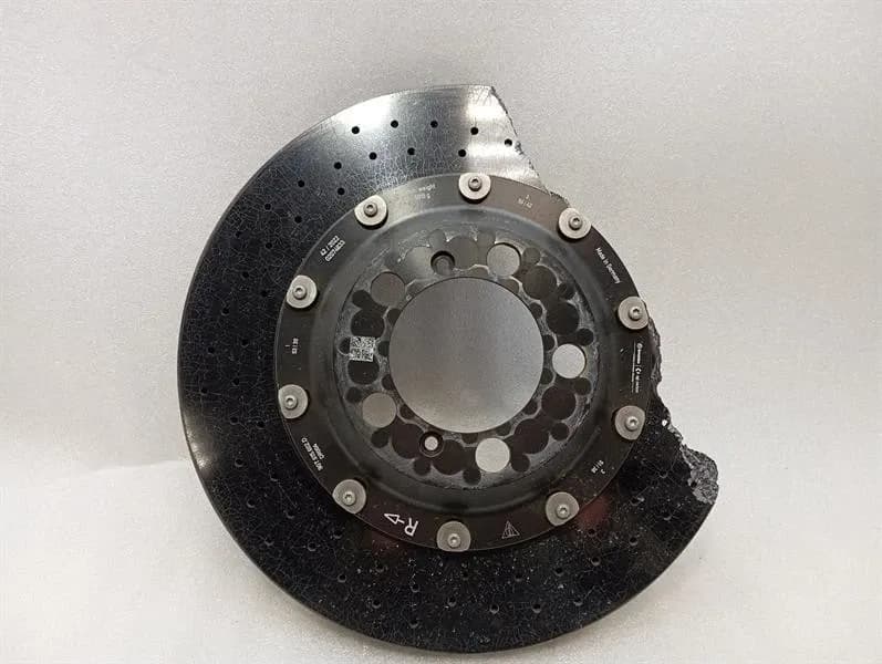 PORSCHE Porsche 911 992 GT3 brake disc rear 9GT615602D defective brake disc rear